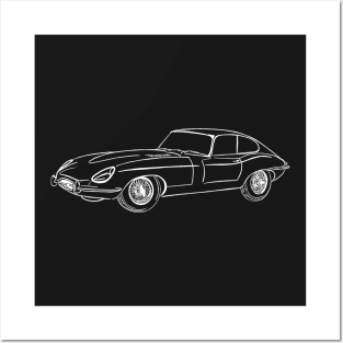 Jaguar e-type Posters and Art